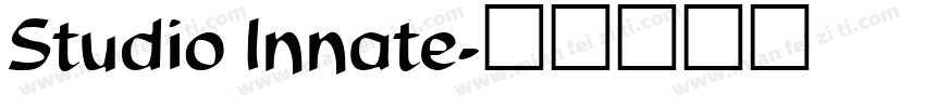 Studio Innate字体转换